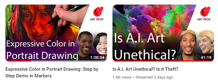 Banner YouTube workshop