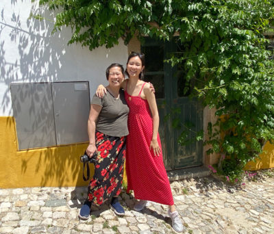 Plein Air Landscape Painting in Óbidos, Portugal