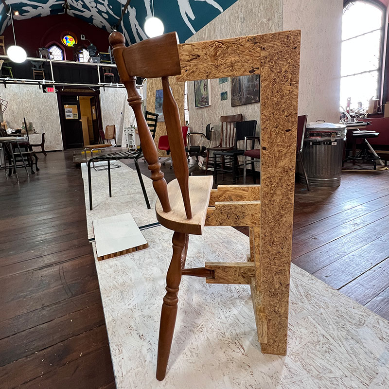 Chair artist studio Markus Berger