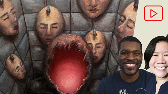 BFA Art School Portfolio Critique, Julie Chung