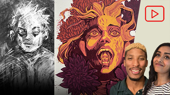 YouTube thumbnail: How to Learn Art Faster