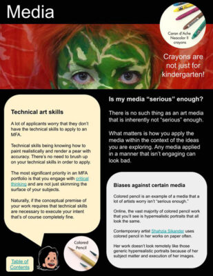 MFA ebook portfolios guide