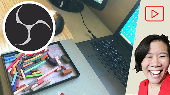 How to Use OBS Studio to Live Stream an Art Demo