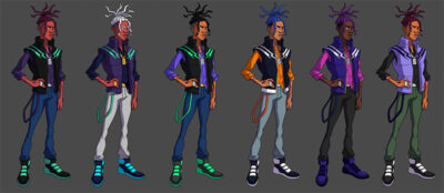 Jordan digital characters banner