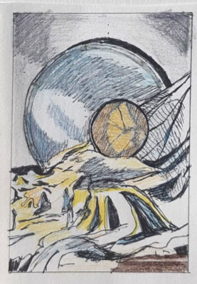 white on white still life painting track acrylic color thumbnail