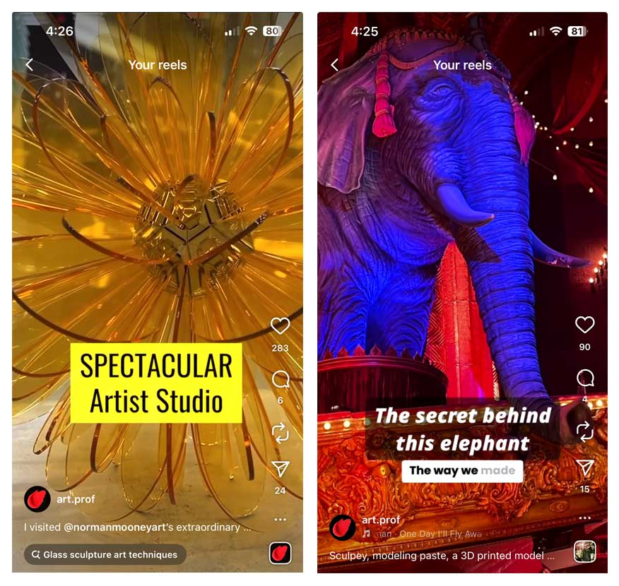 video production services clara reels