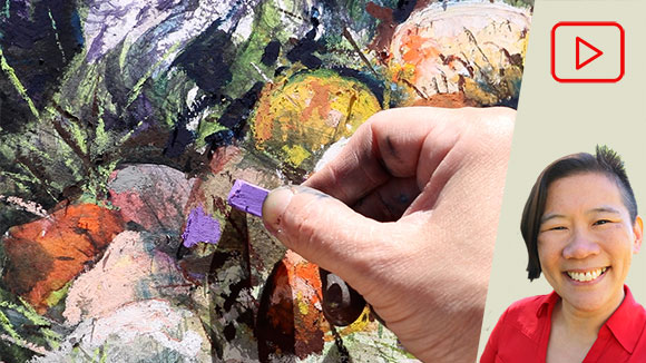 Plein Air Oil Pastel & Watercolor Painting